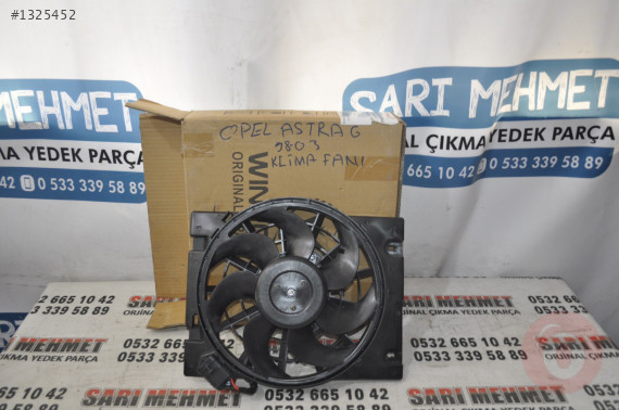 ÇIKMA OPEL ASTRA 1998-2003 KLİMA FANI
