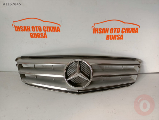 Mercedes c serisi w204 ön panjur krom gri orijinal Çıkma