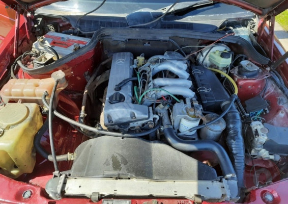 Mercedes w124 muayyer dizel motor