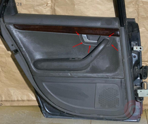AUDİ A4 02-05 KAPI AÇMA KOLU İÇ SOL GRİ 8E0839019B 27X