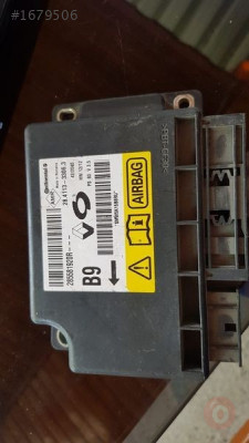 Renault Megane 3 Fluence airbag beyni çıkma