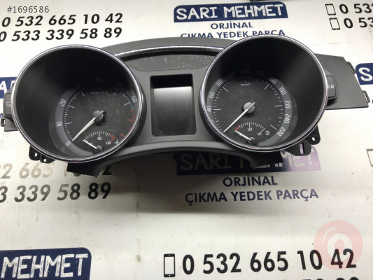 ÇIKMA SKODA SUPERB B6  HIZ GÖSTERGESİ 3T1 920 841 B