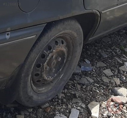 1996 model daewoo nexia 1.5 çıkma sağ arka jant lastik