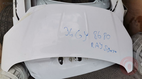 FORD COURİER MOTOR KAPUTU BEYAZ TEK NOKTA ORİJİNAL 2018-20