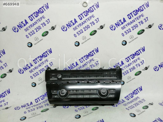 BMW 5 SERİSİ F10 KASA KLİMA KONTROL PANELİ SÖKME 9389029-01