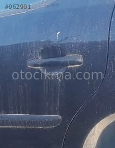 2009 peugeot 207 1.4 benzinli çıkma sol arka kapı kolu