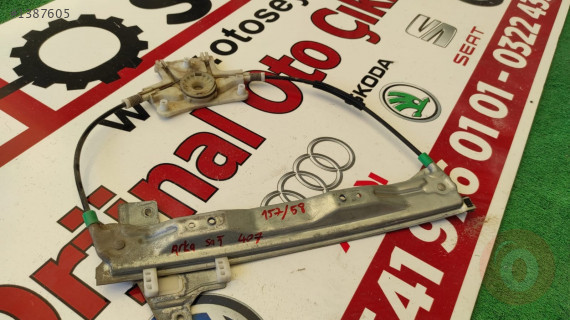 9644893680 peugeot 407 arka sağ cam krikosu