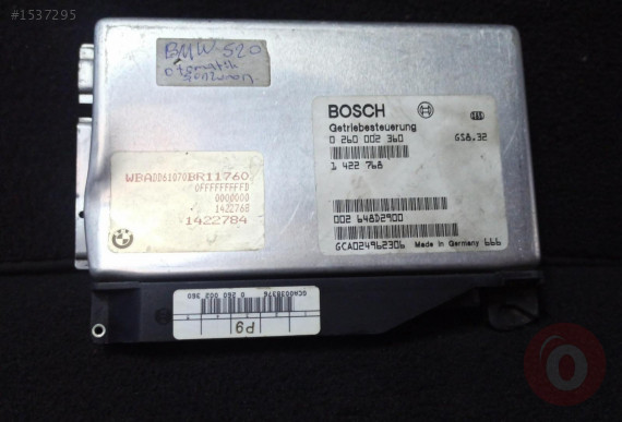 Bmw 520 Otomatik Şanzıman Beyni çıkma 0260002360002 648D2900