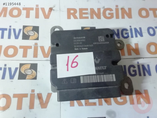 DACİA DUSTER AİRBAG BEYNİ 985100336R---