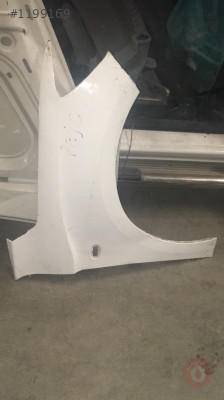 Citroen celysee Çıkma beyaz sağ ön çamurluk