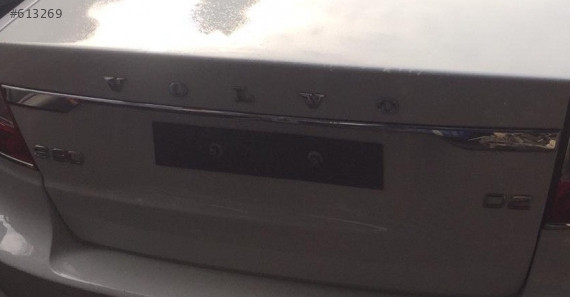 VOLVO S80 HATASIZ BAGAJ ARMA YAZISI.