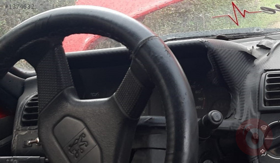 peugeot 205 1.4 benzinli çıkma gösterge paneli