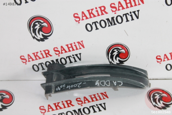 2004-2011 VOLKSWAGEN CADDY SİSSİZ SOL SİS KAPAĞI 2K0853683