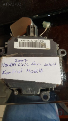 Honda Civic 2007 model far balast kontrol modülü çıkma