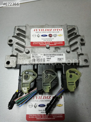 C1BG-12A650-BF FORD FİESTA 1.4 MOTOR BEYNİ