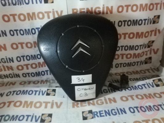 CİTROEN C3 DİREKSİYON AİRBAGI