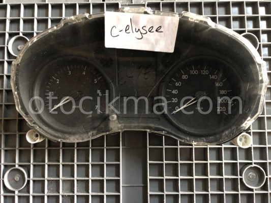 Citroen c Elysee Gösterge Saati Hatasız Orjinal Çıkma