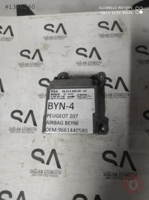 OEM; 9661440580 PEUGEOT 207 ÇIKMA  AİRBAG BEYNİ