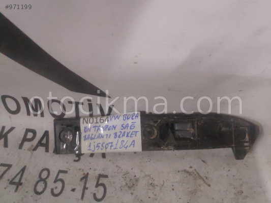 VOLKSWAGEN BORA ÖN TAMPON SAĞ BAĞLANTI BRAKET OEM; 1J5807184