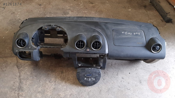2002 2008 ford fiesta çıkma dolu torpido direksiyon airbagli