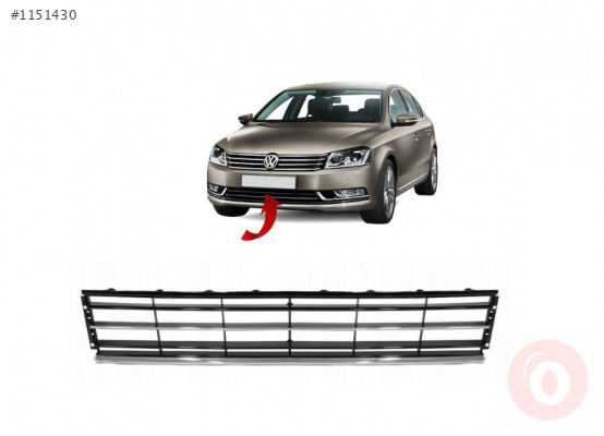 PASSAT B7 HIGHLINE 11-14 TAMPON PANJURU ALT ORTA 3AA853671B