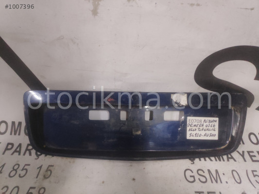 OEM; 84810au300 NİSSAN PRİMERA 02-16 ARKA PLAKALIK OEM; 8481