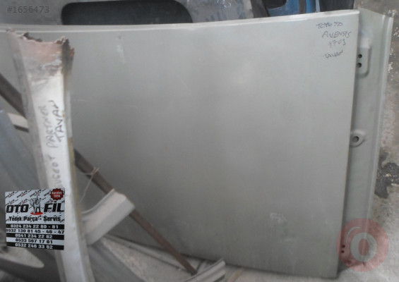 TOYOTA AVENSİS 1997 - 2003 GRİ TAVAN SACI 2 ADET