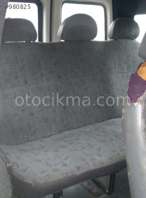 2002 model fiat scudo 1.9 dizel çıkma arka takım koltuklar