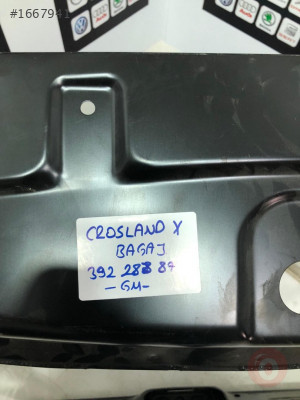 OPEL CROSSLAND X BAGAJ KAPAGI ORJİNAL 39228887