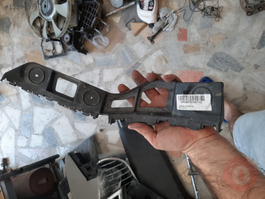VOLKSWAGEN POLO- 6- 10/14; ARKA TAMPON BRAKETİ SOL PLASTİK (
