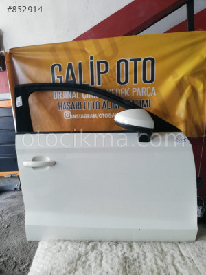 AUDİ A3 2014 SAĞ ÖN KAPI DİKİZ AYNASI BEYAZ ORJİNAL