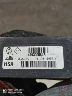 479300584R Megane 3-III Scenic III Fluence Esp İvme Kaptörü