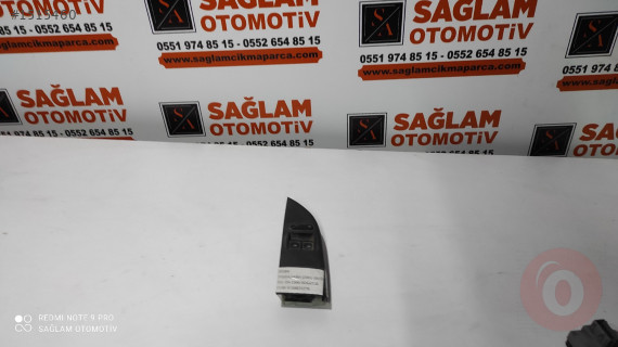 6Y1867227B  SKODA FABİA 01-05 ÇIKMA SOL ÖN CAM AÇMA DÜĞMESİ