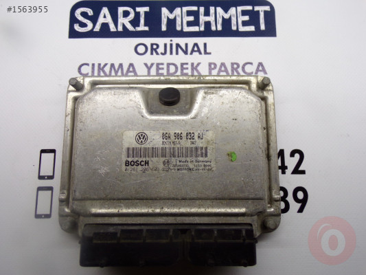 ÇIKMA VW SHARAN 2.0 MOTOR BEYNİ 06A906032AJ - 06A906032 AJ