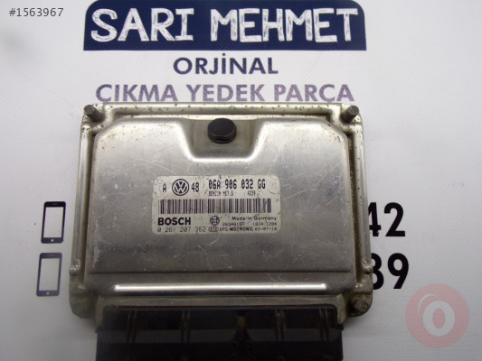 ÇIKMA VW GOLF 4 MOTOR BEYNİ 06A906032GG - 06A 906 032 GG