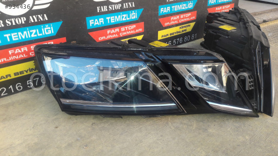 Skoda Octavia Yeni Kasa Full Led Far Sağ