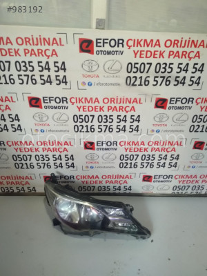 TOYOTA RAV4 2013-1015 SAĞ FAR (ORJİNAL ÇIKMA)