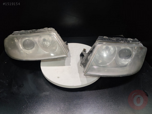 Volkswagen Passat B5 Sağ Sol Far 3B0941016 3B0941015