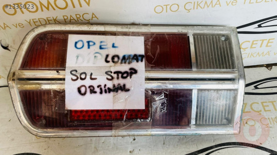 OPEL DİPLOMAT SOL STOP LAMBASI ORİJİNAL ÇIKMA