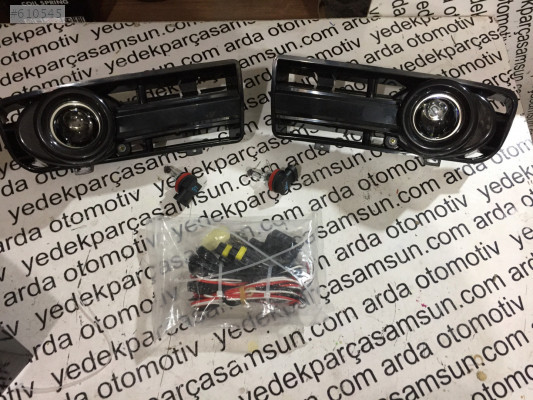 SİS LAMBA SET SİYAH KASA GOLF MK4