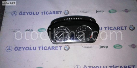 BMW e71 X6 gösterge saati 62119170269