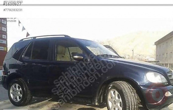 Mercedes ml cikma arka cam