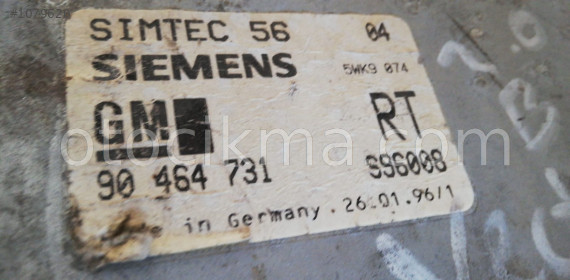 opel vectra b 2.0 motor beyin