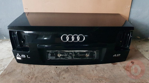 Orjinal Siyah Audi A8 Bagaj Kapağı - Hatasız 4E0827023A