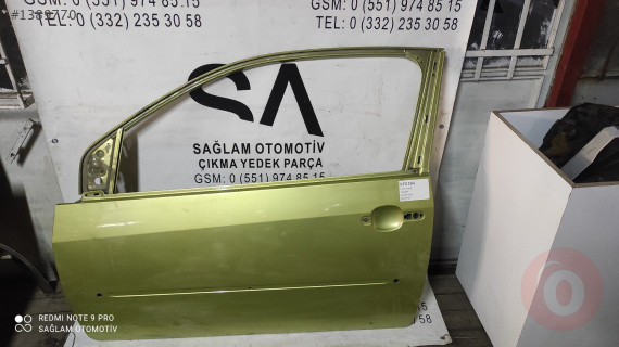 FORD FİESTA ÇIKMA  TEK KAPI SOL ÖN KAPI YEŞİL