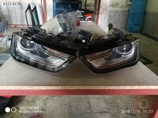 Audi A4 2014 çıkma orjinal hatasız sol far dolu