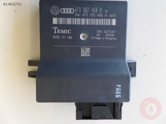 AUDİ A6 05-08 GATEWAY BEYNİ  4F0907468D