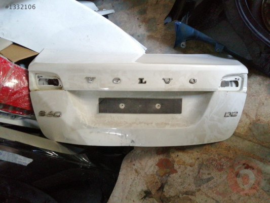 VOLVO S60 BAGAJ KAPISI BEYAZ ÇIKMA ORİJİNAL 2011-20