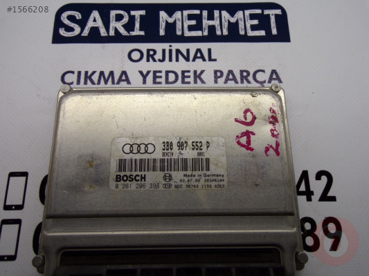 ÇIKMA AUDİ A6 MOTOR BEYNİ 3B0907552P - 3B0 907 552 P