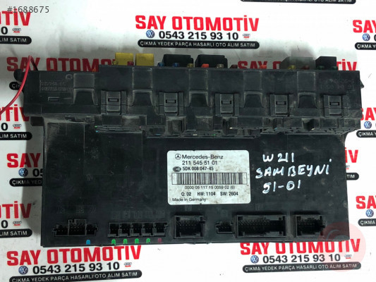 Mercedes arka sam beyni cikma orj 2115455101
